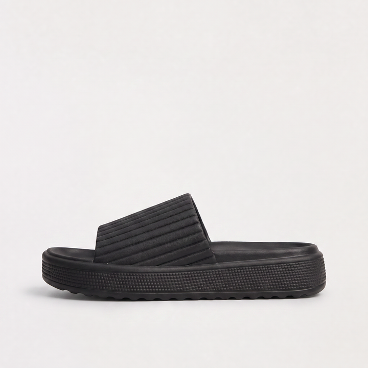 Women's Casual Cushioned Slide Sandals