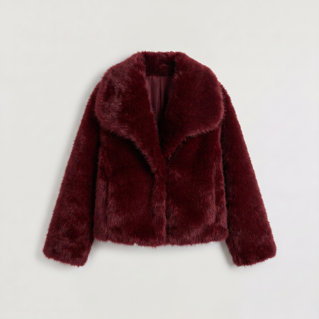 Women's Stylish Faux Fur Coat