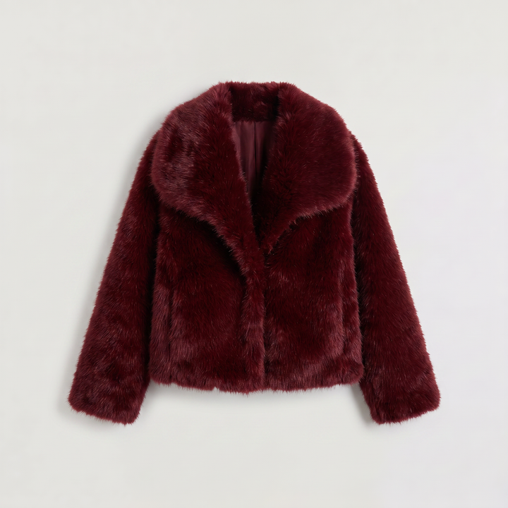 Women's Stylish Faux Fur Coat