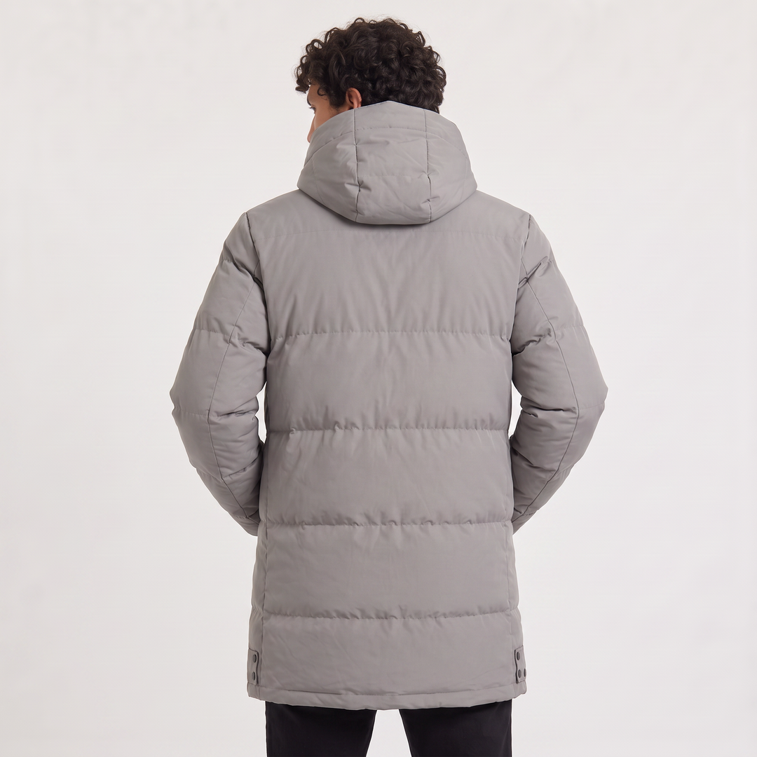 Men's Casual Padded Hooded Winter Parka
