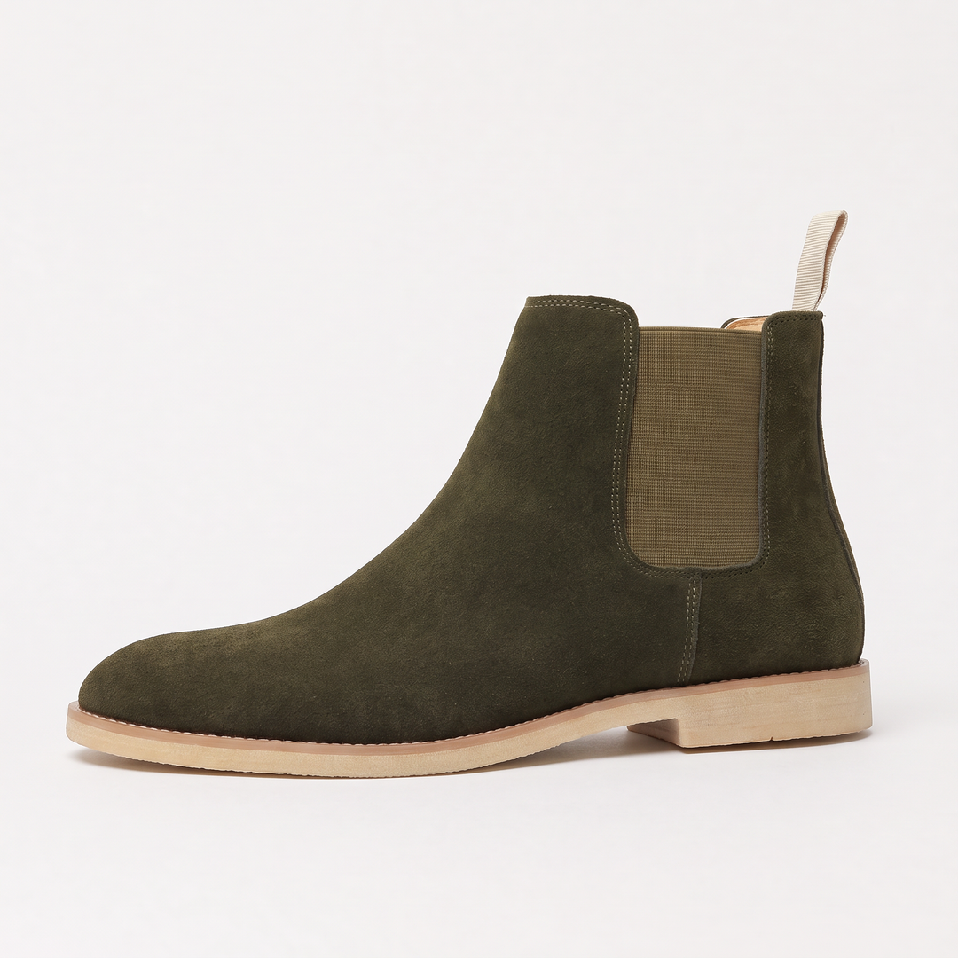 Men's Stylish Suede Chelsea Boots
