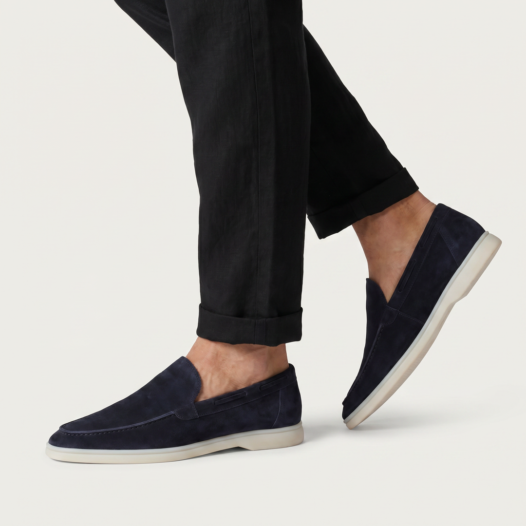 Men's Casual Suede Slip-On Loafers