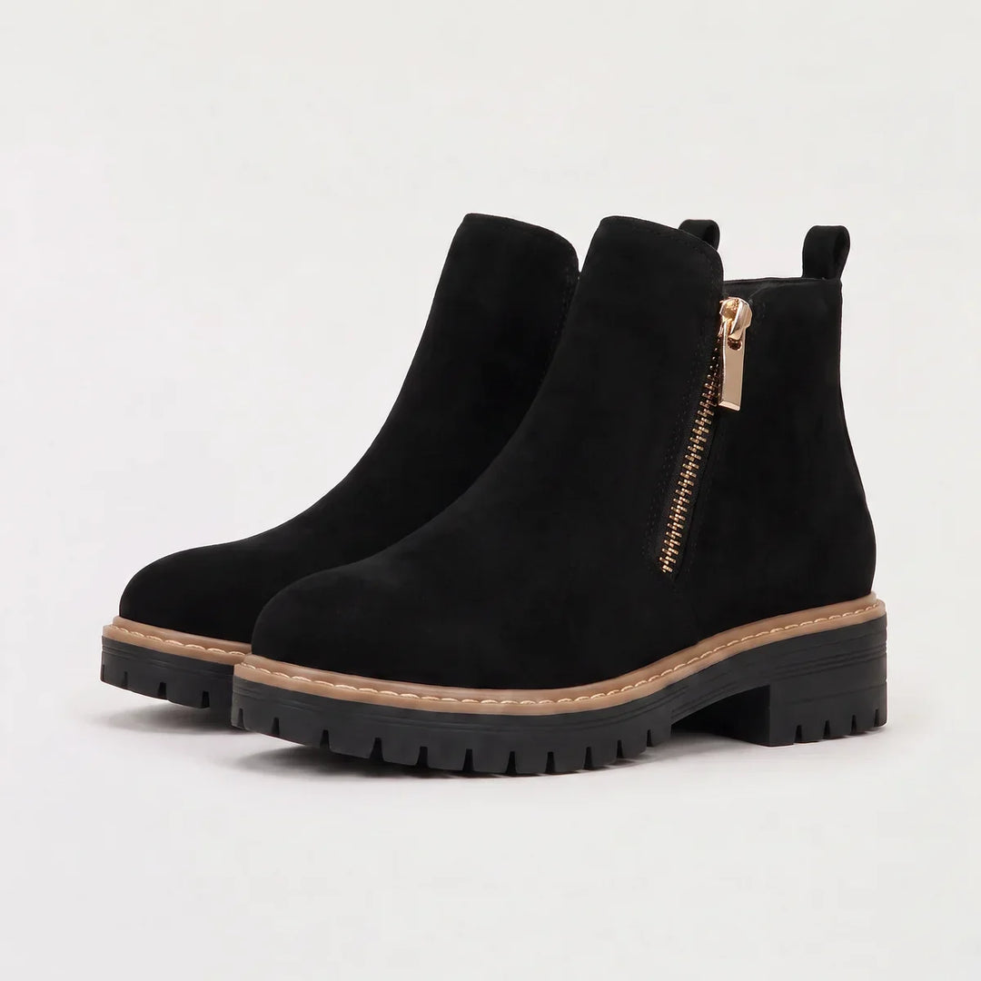 Women's Waterproof Leather Orthopaedic Ankle Boots