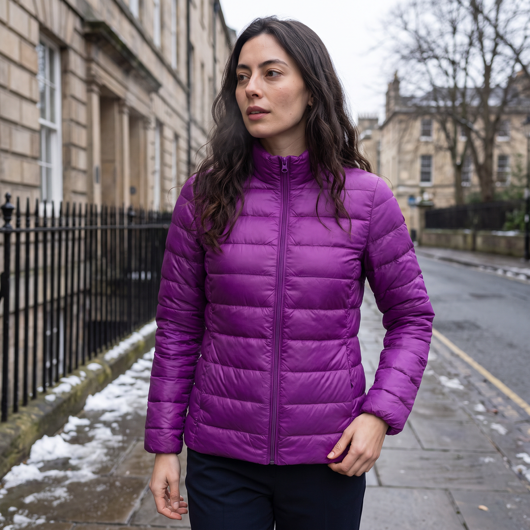 Women's Lightweight Quilted Windproof Jacket