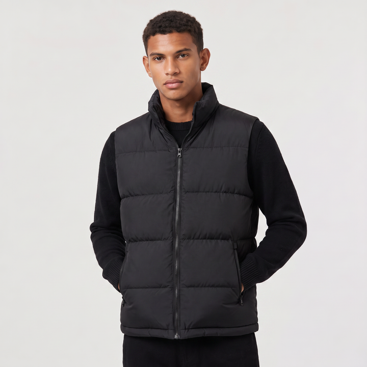 Men's Casual Quilted Puffer Gilet Vest