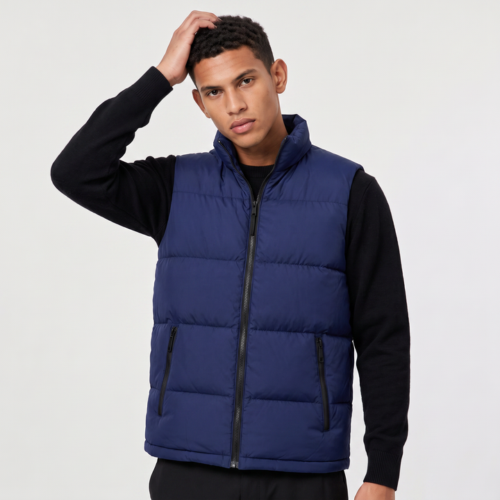 Men's Casual Quilted Puffer Gilet Vest