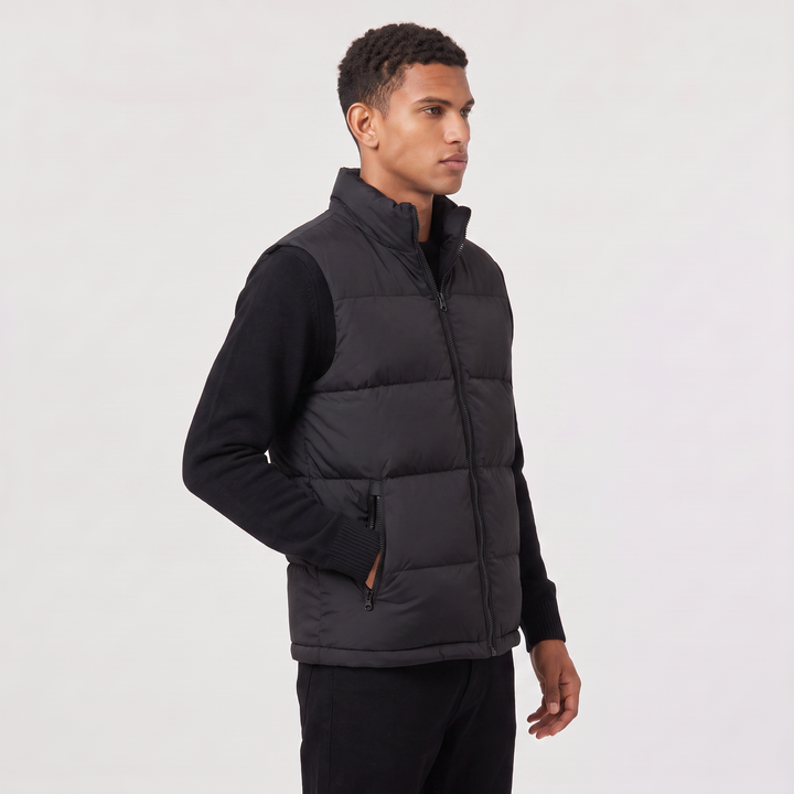 Men's Casual Quilted Puffer Gilet Vest