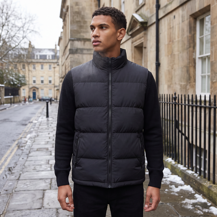 Men's Casual Quilted Puffer Gilet Vest