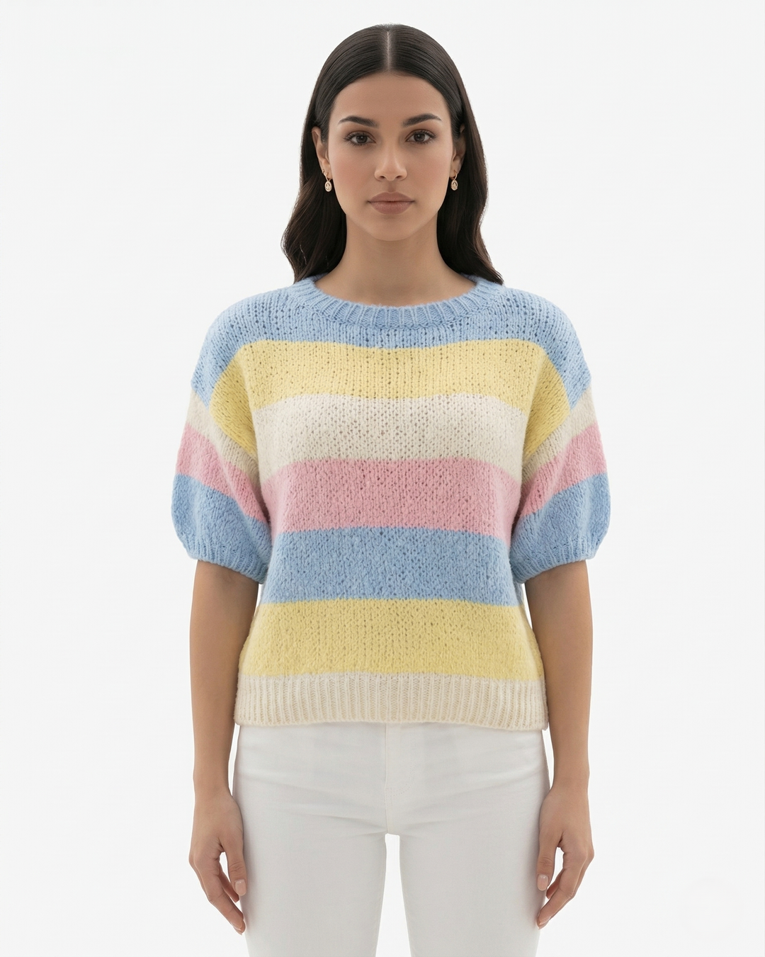 Unisex Knit Sweater Pullover Crew Neck