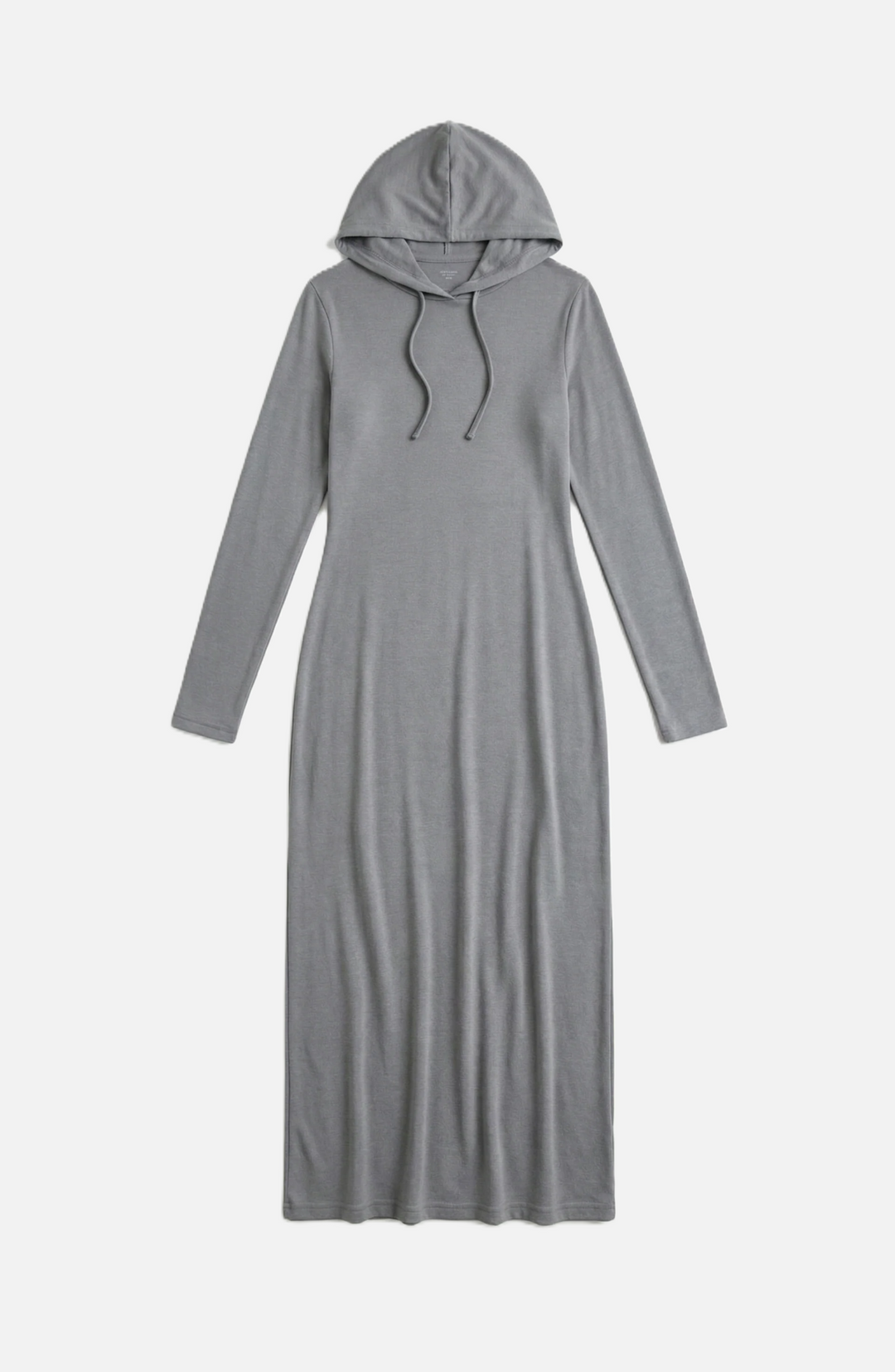 Womens Hooded Bodycon Maxi Dress Long Sleeve Casual