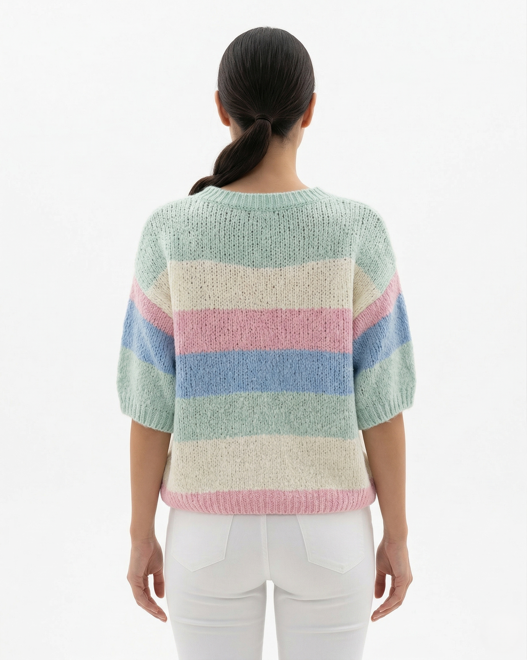 Unisex Knit Sweater Pullover Crew Neck