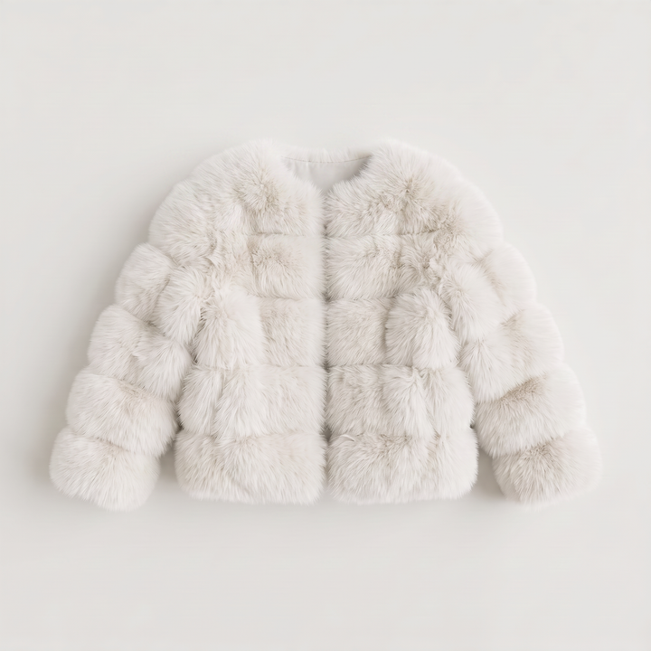 Women's Stylish Faux Fur Fluffy Jacket