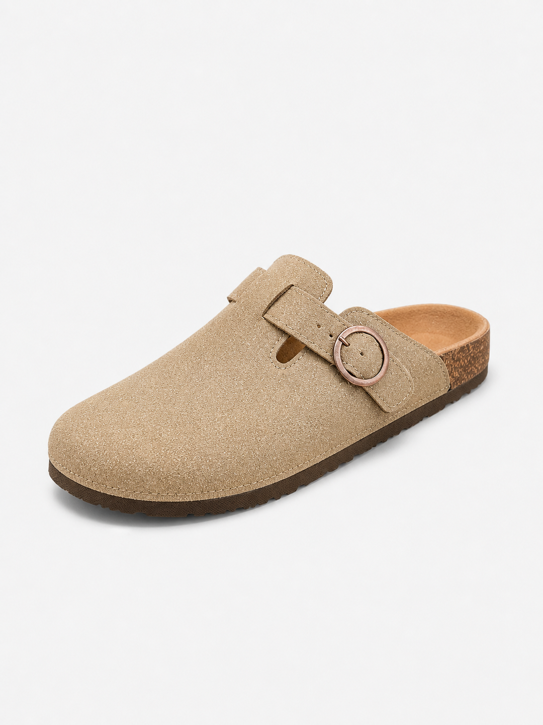 Men's Casual Suede Look Slip-On Clogs