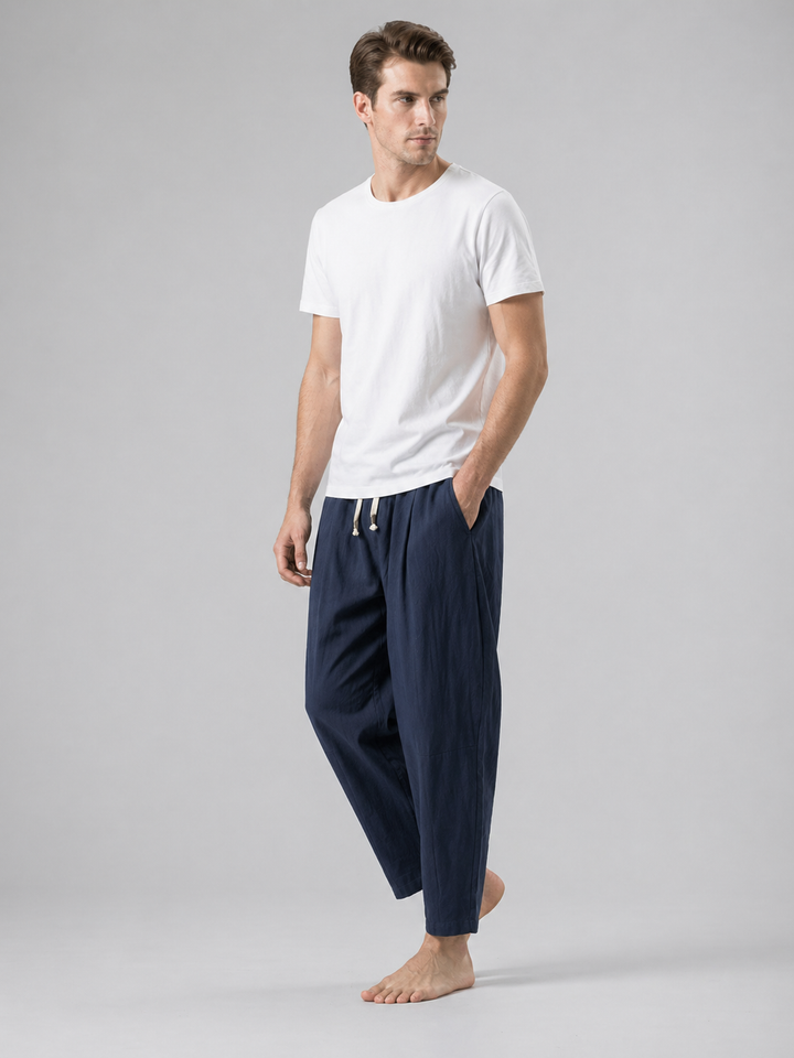 Men's Casual Cotton Comfortable Trousers