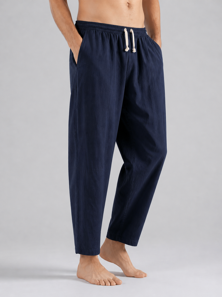 Men's Casual Cotton Comfortable Trousers