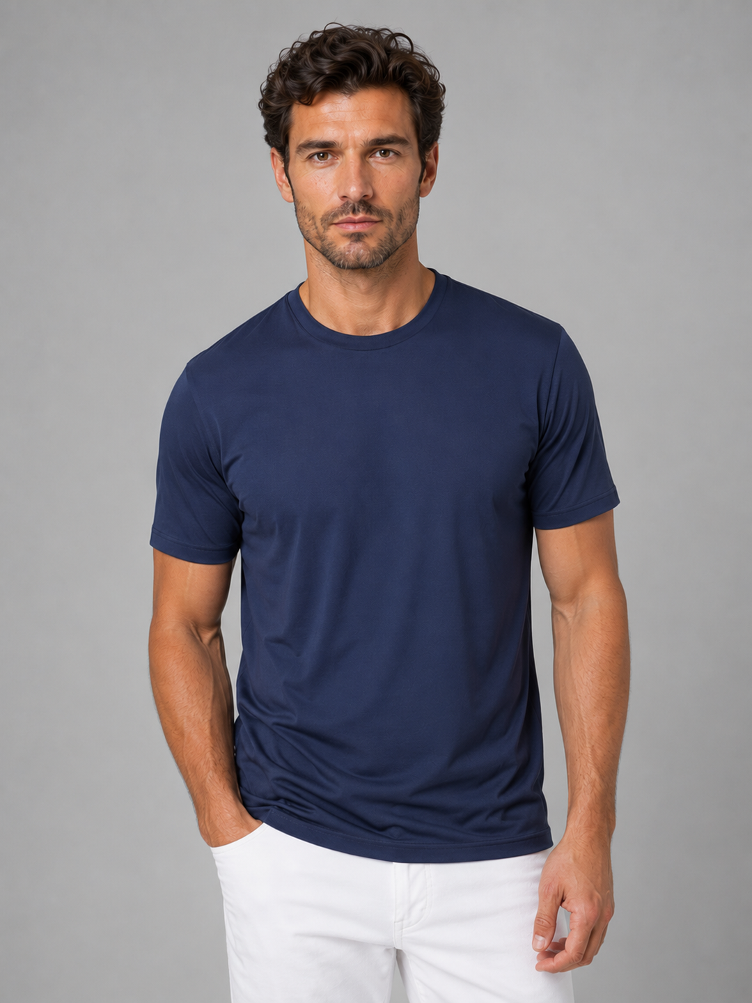 Men's Lightweight Breathable Cotton T-Shirt