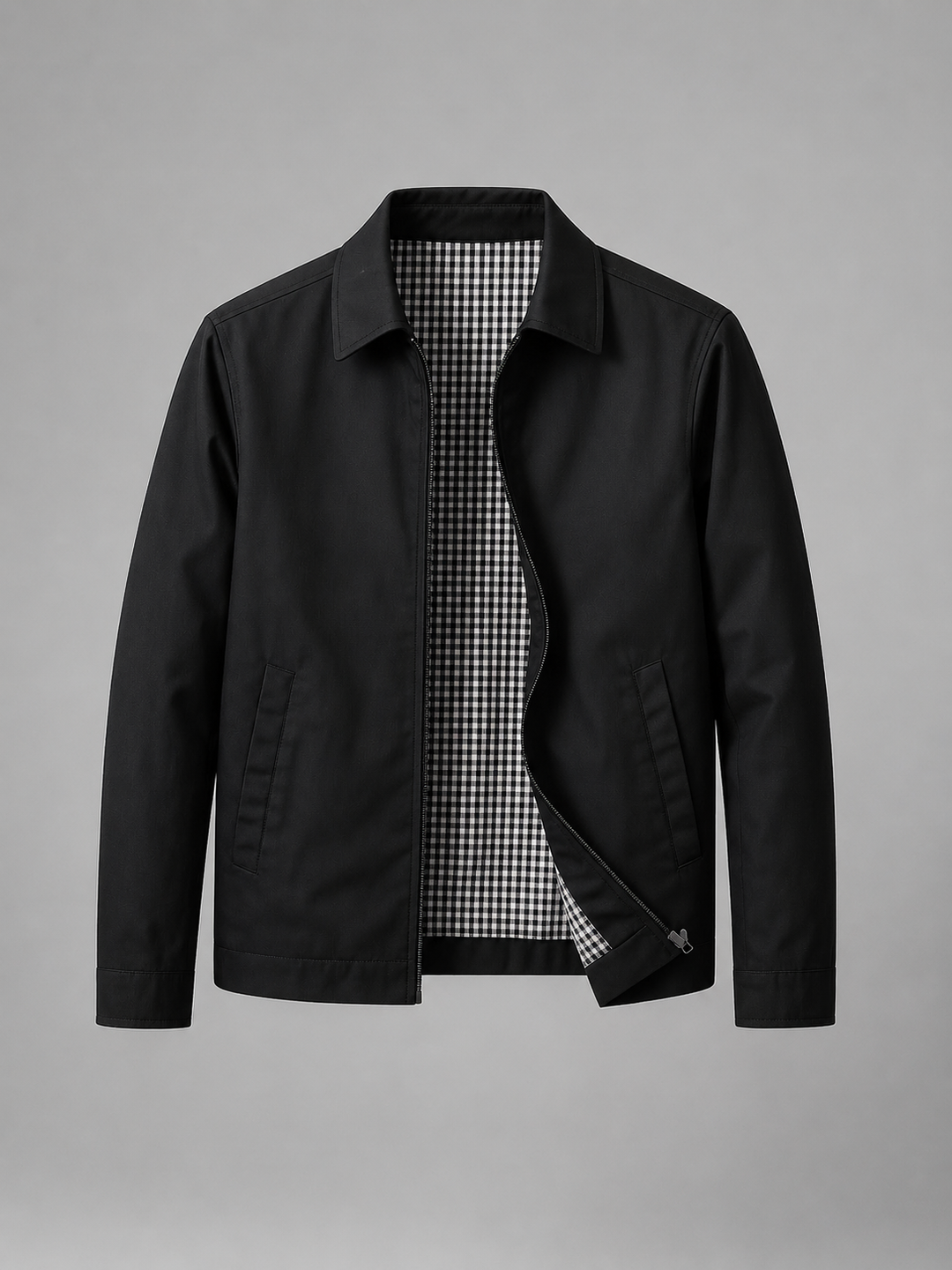 Men's Lightweight Zip-Up Casual Jacket