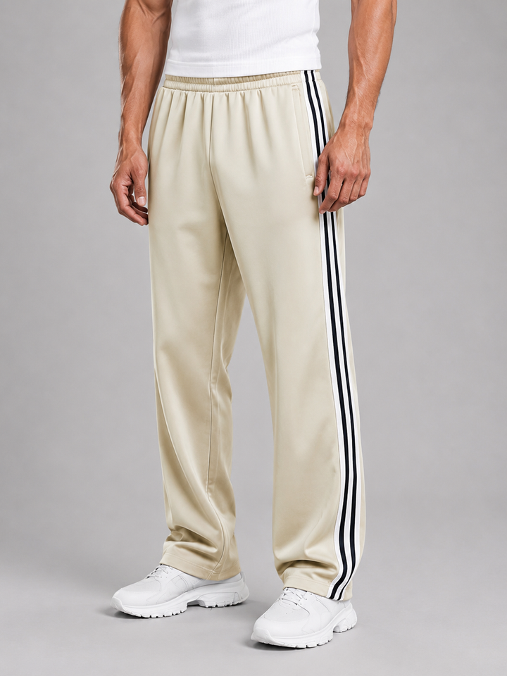 Men's Casual Relaxed Fit Track Pants with Pockets