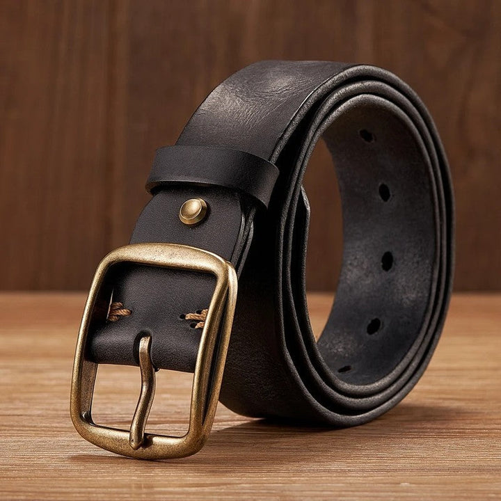 Mens Dress Belt Durable Material Vintage Style