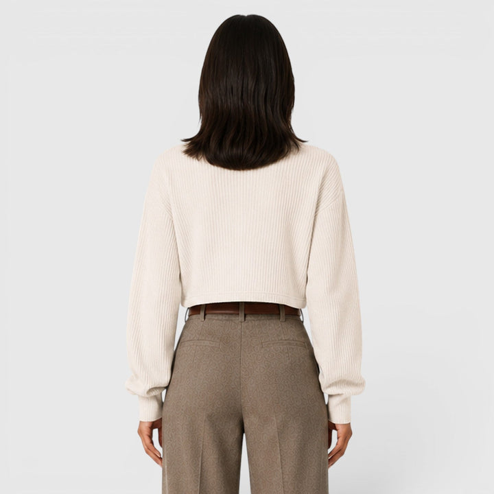 Women's Elegant Knit Roll Neck Jumper