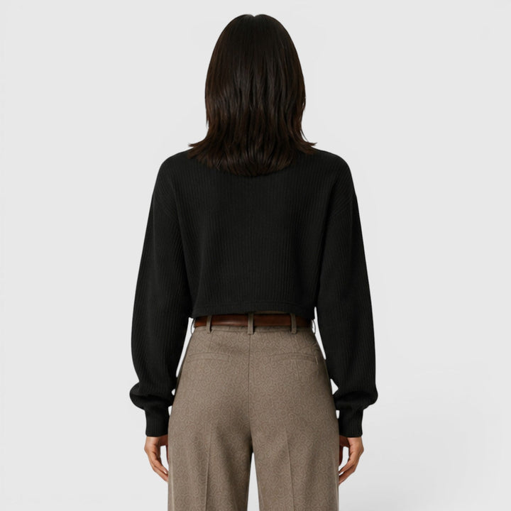 Women's Elegant Knit Roll Neck Jumper