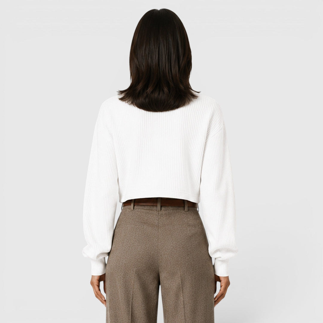Women's Elegant Knit Roll Neck Jumper