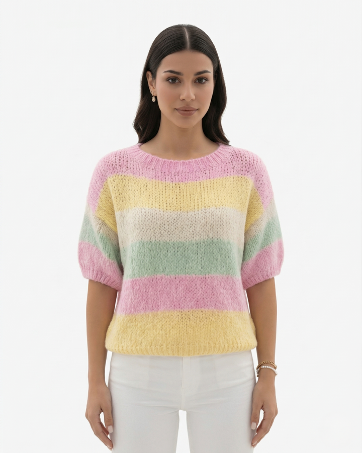 Unisex Knit Sweater Pullover Crew Neck