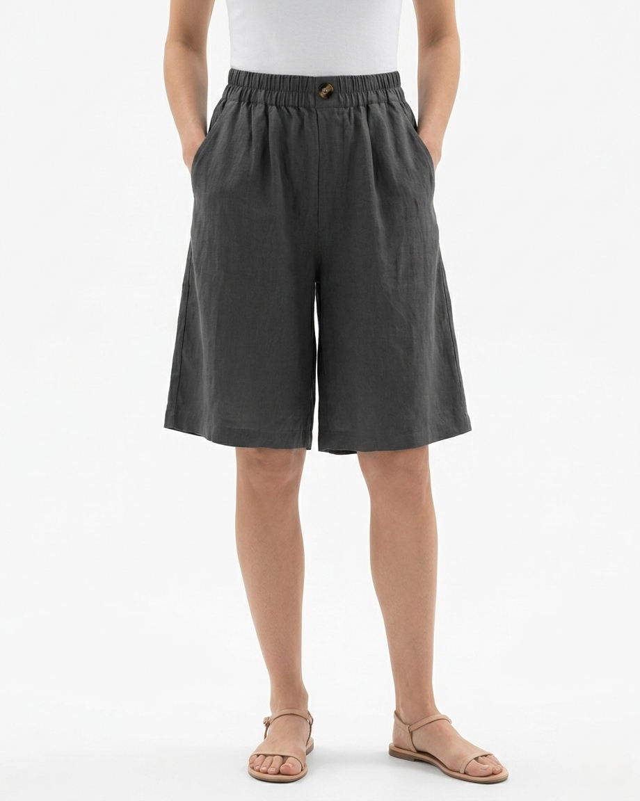 Womens Culotte Shorts Relaxed Fit
