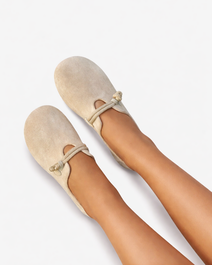 Womens Slip-On Shoes with Rope Detail