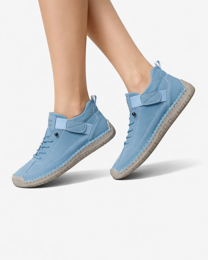 Womens Casual Trainers Soft Leather