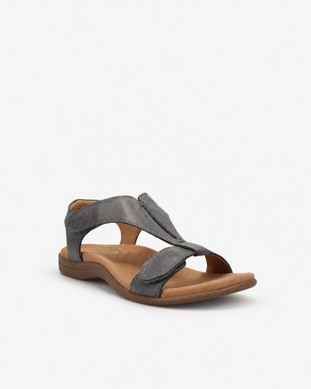 Siopie Women's Leather Comfort Strap Sandals