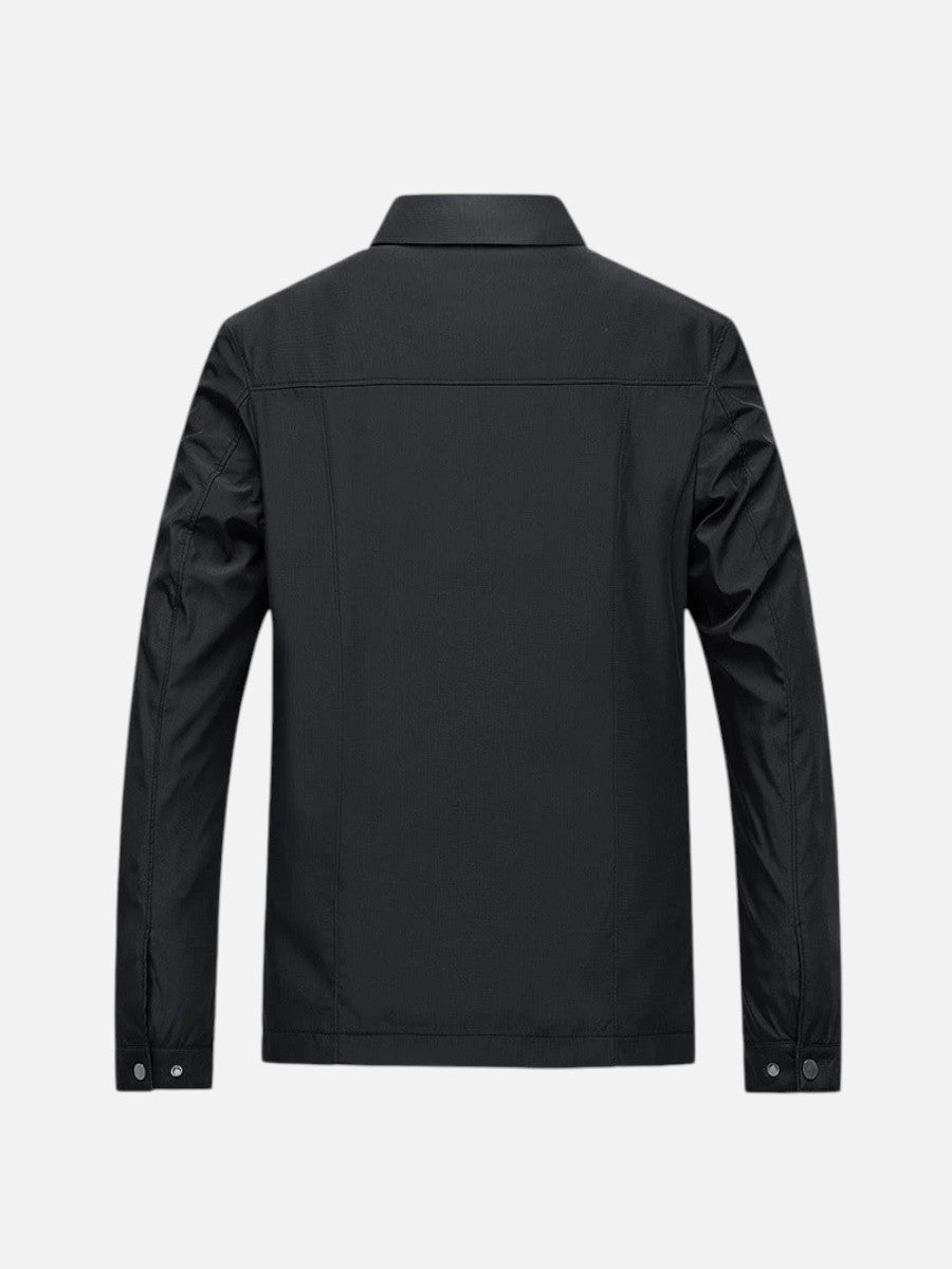 Men's Lightweight Cotton Zip Summer Jacket