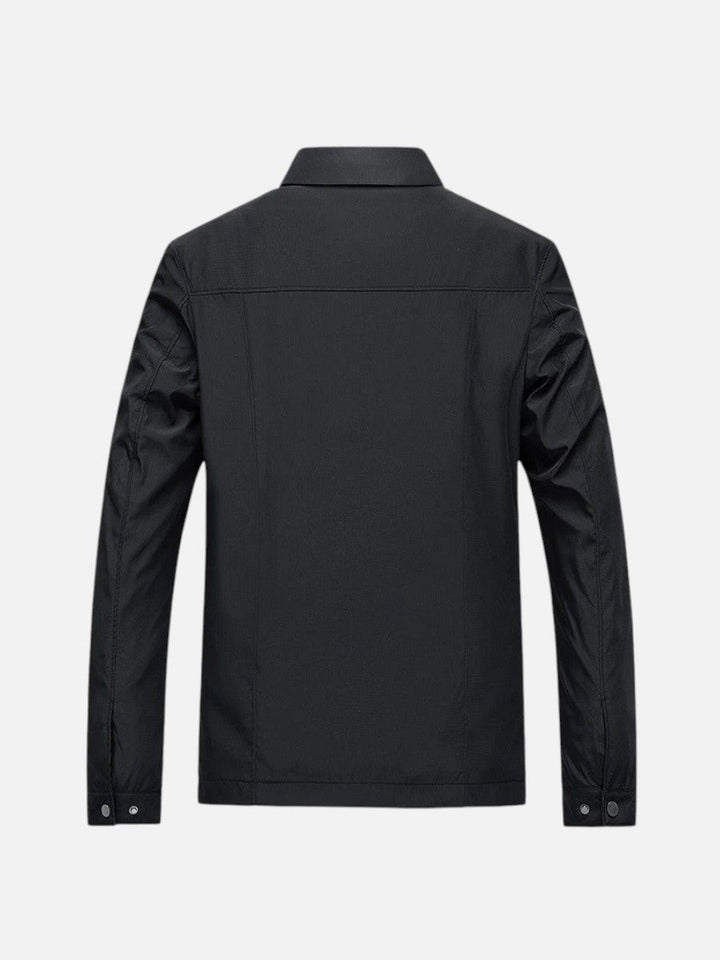 Men's Lightweight Cotton Zip Summer Jacket