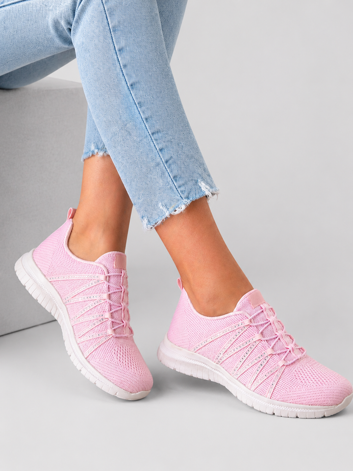 Women's Lightweight Knit Slip-On Trainers