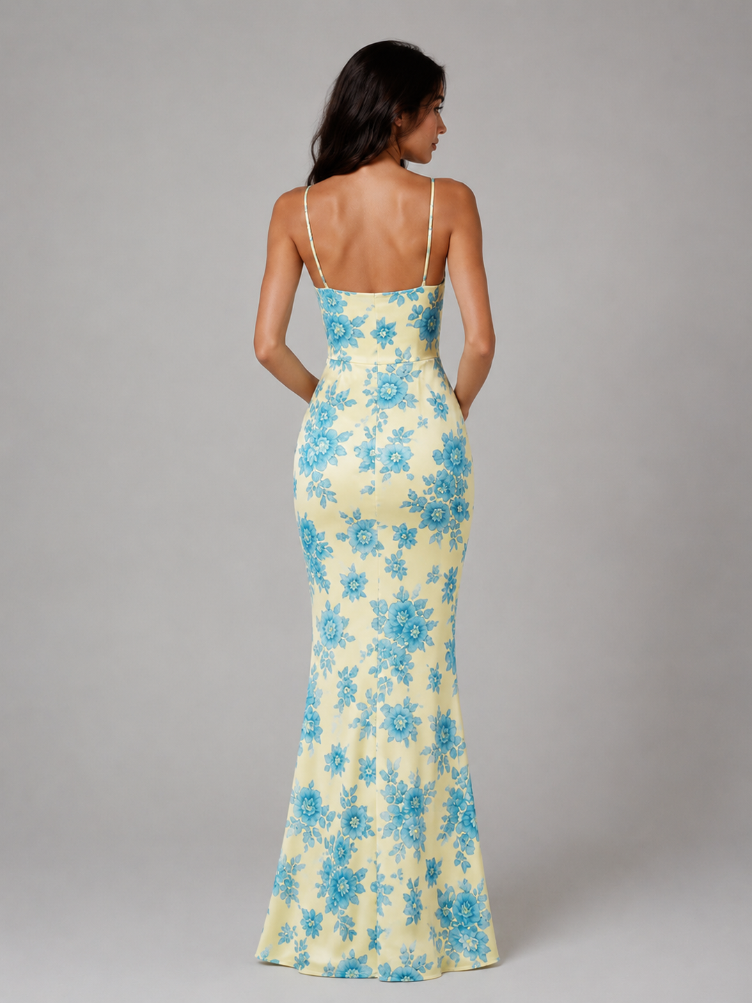 Women's Elegant Floral Maxi Dress