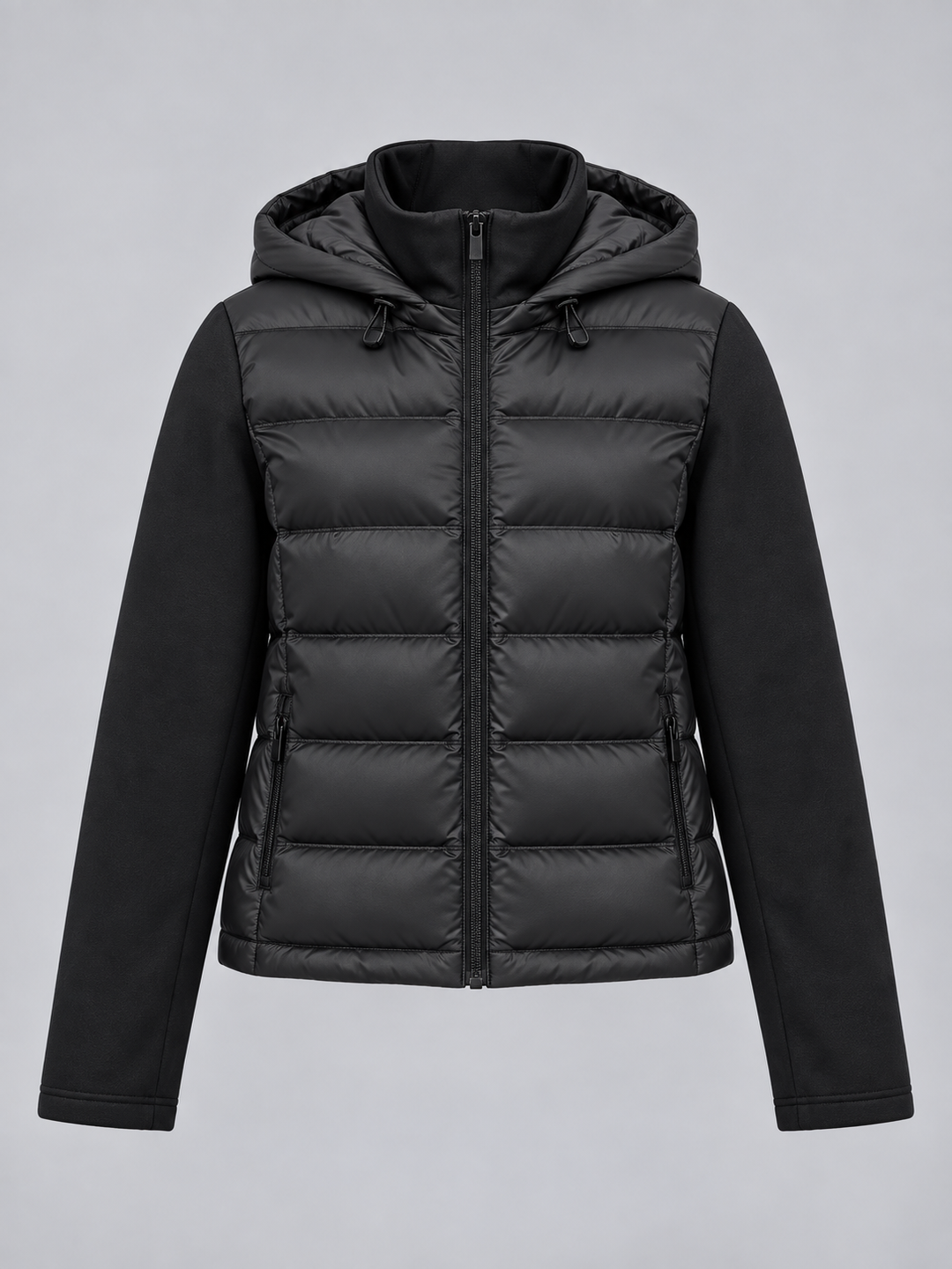 Women's Casual Quilted Hooded Puffer Jacket
