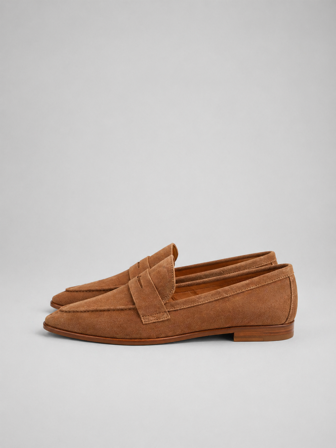 Women's Stylish Suede Pointed Toe Comfort Loafers
