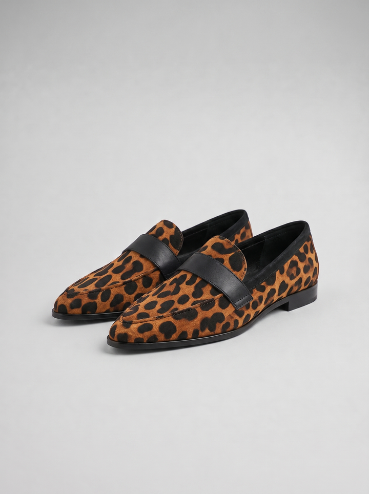 Women's Stylish Suede Pointed Toe Comfort Loafers