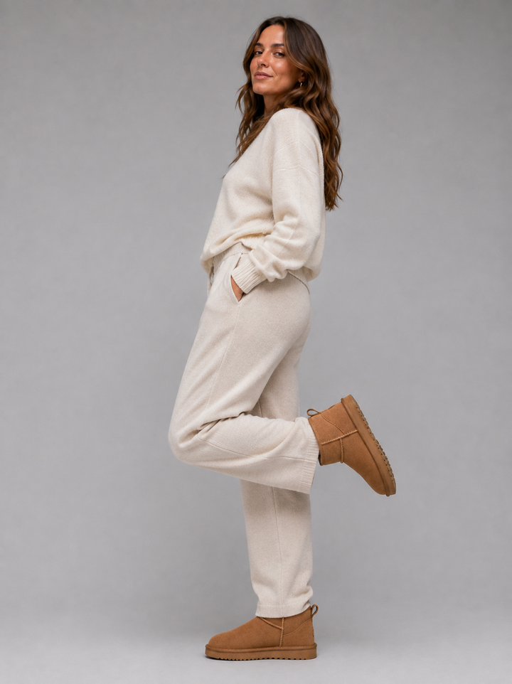 Women's Casual Suede Shearling Lined Ankle Boots