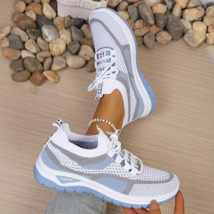 Womens Orthopedic Knit Running Sneakers Lightweight Breathable