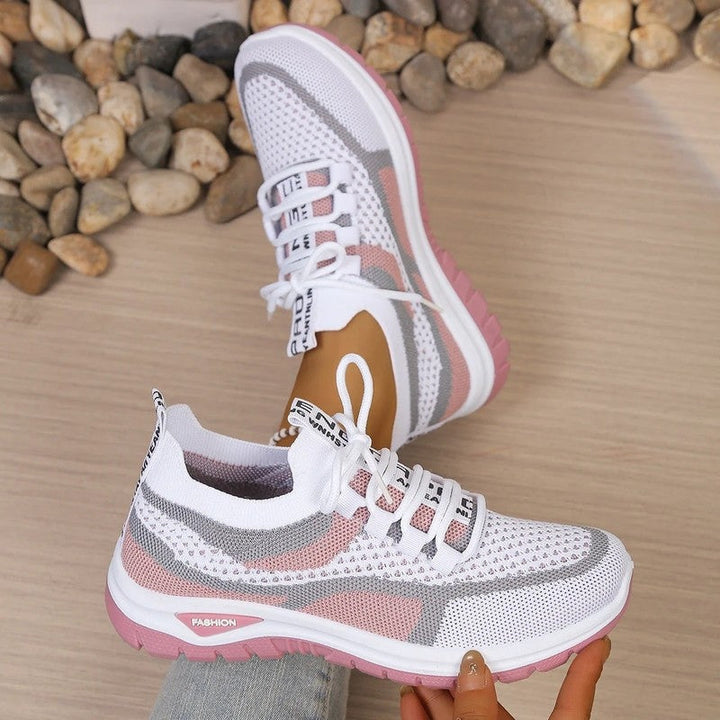Womens Orthopedic Knit Running Sneakers Lightweight Breathable