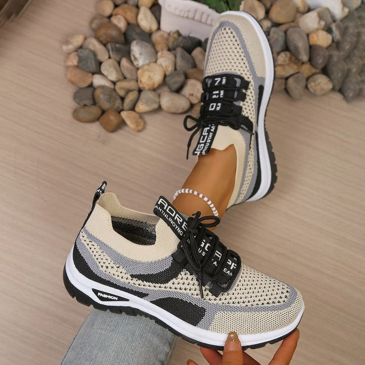 Womens Orthopedic Knit Running Sneakers Lightweight Breathable
