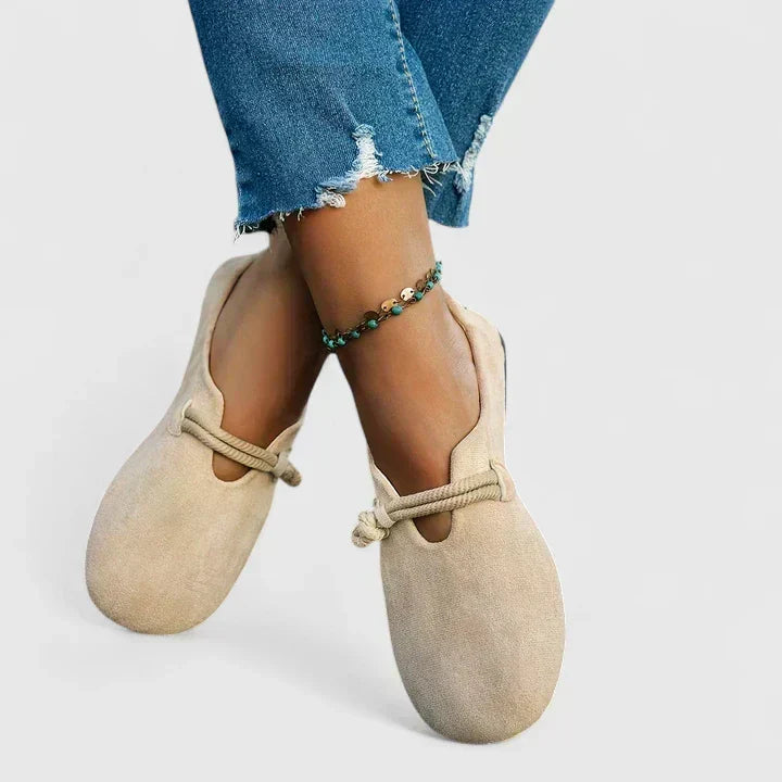 Womens Orthopedic Loafers Wide Fit Flat Shoes