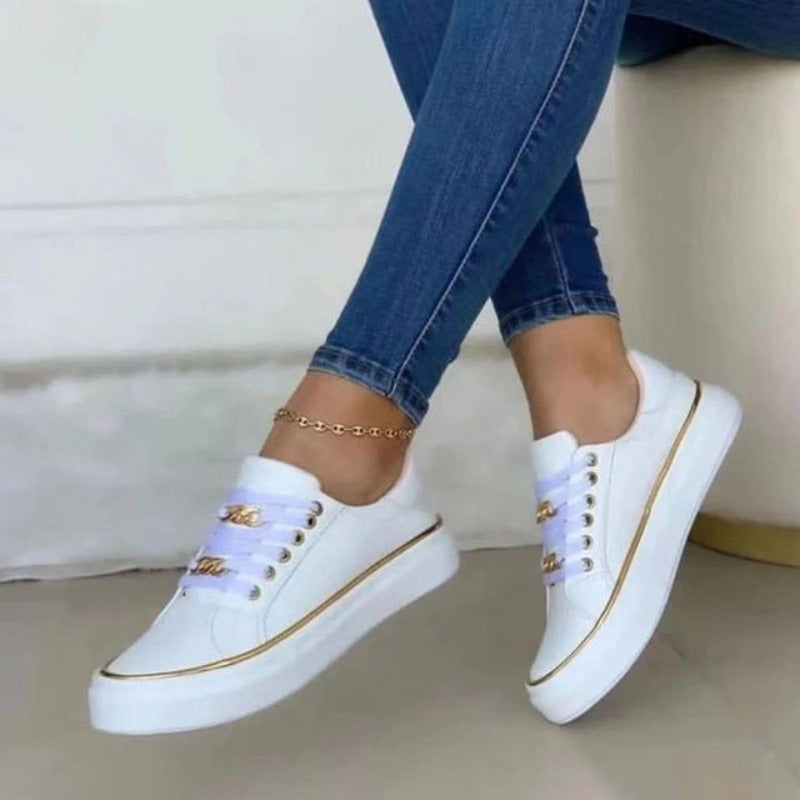 Womens Orthopedic Walking Sneakers Thick Sole