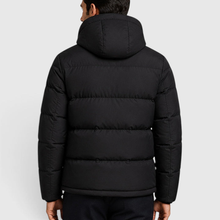 Men's Casual Lightweight Hooded Puffer Jacket