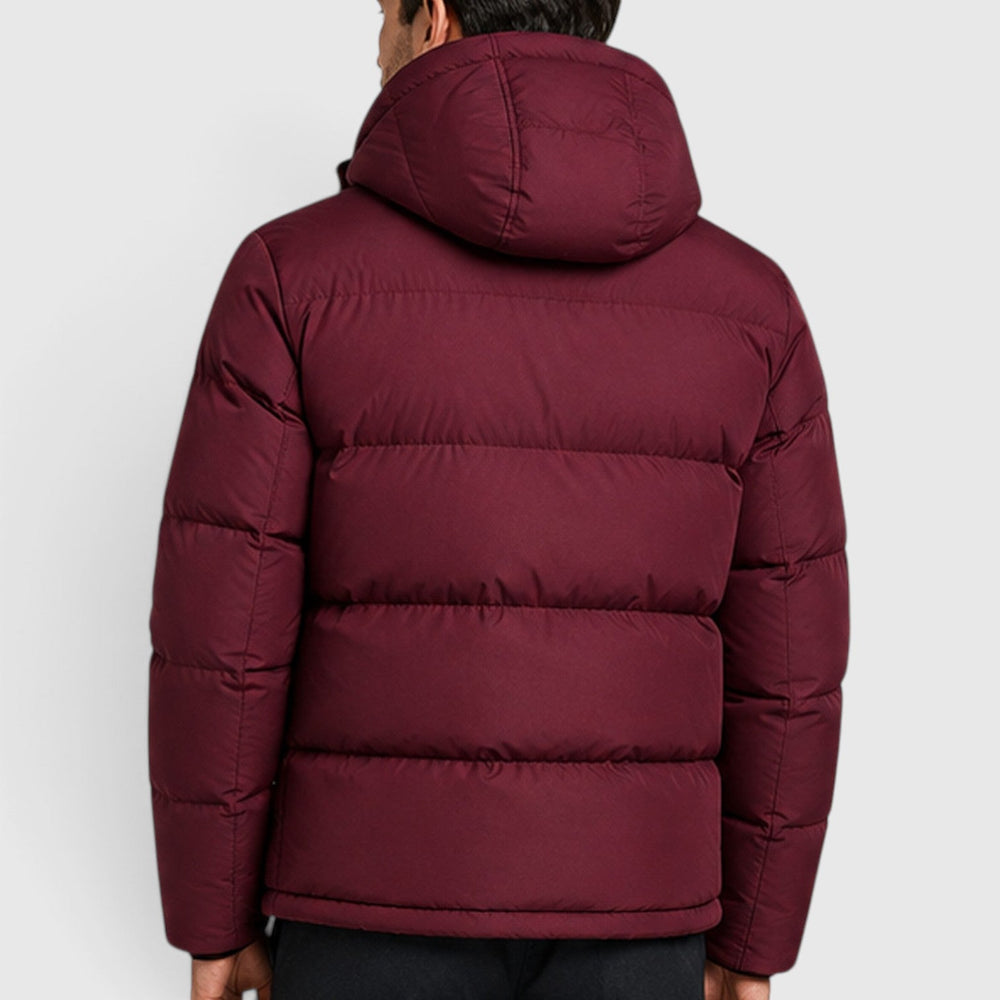 Men's Casual Lightweight Hooded Puffer Jacket