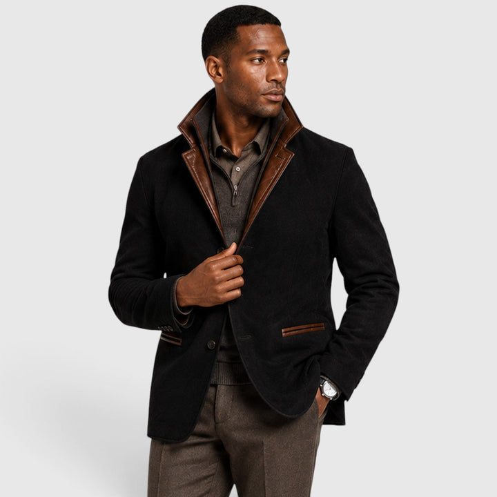 Men's Casual Cotton Blend Workwear Jacket