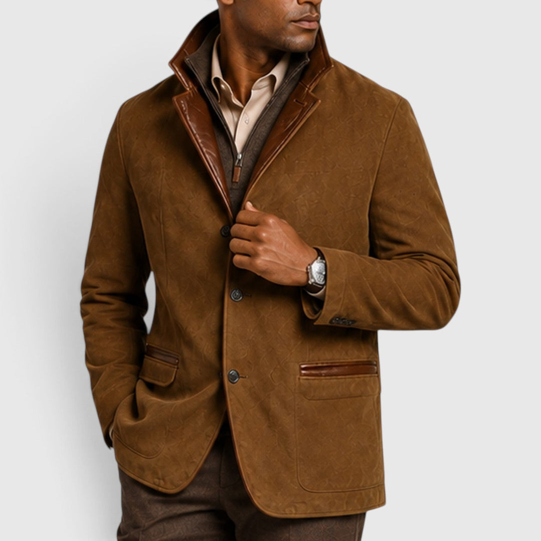 Men's Casual Cotton Blend Workwear Jacket