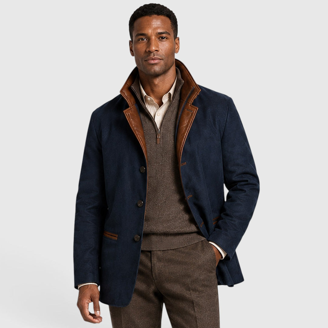 Men's Casual Cotton Blend Workwear Jacket