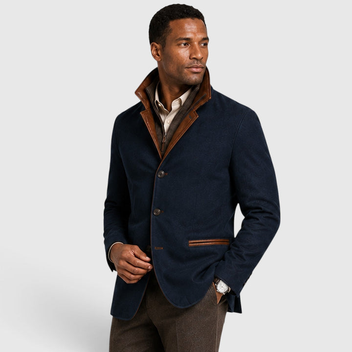 Men's Casual Cotton Blend Workwear Jacket
